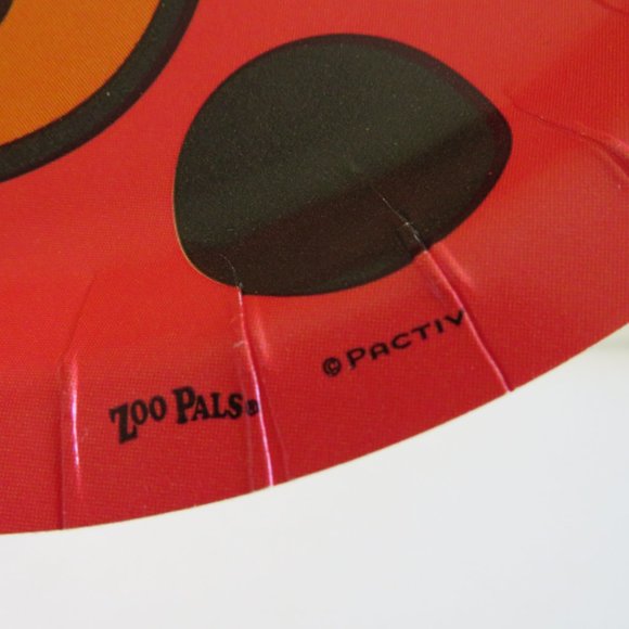 LADYBUG SMILEY FACE ZOO PALS Hefty paper plate (1 item) - Picture 4 of 4